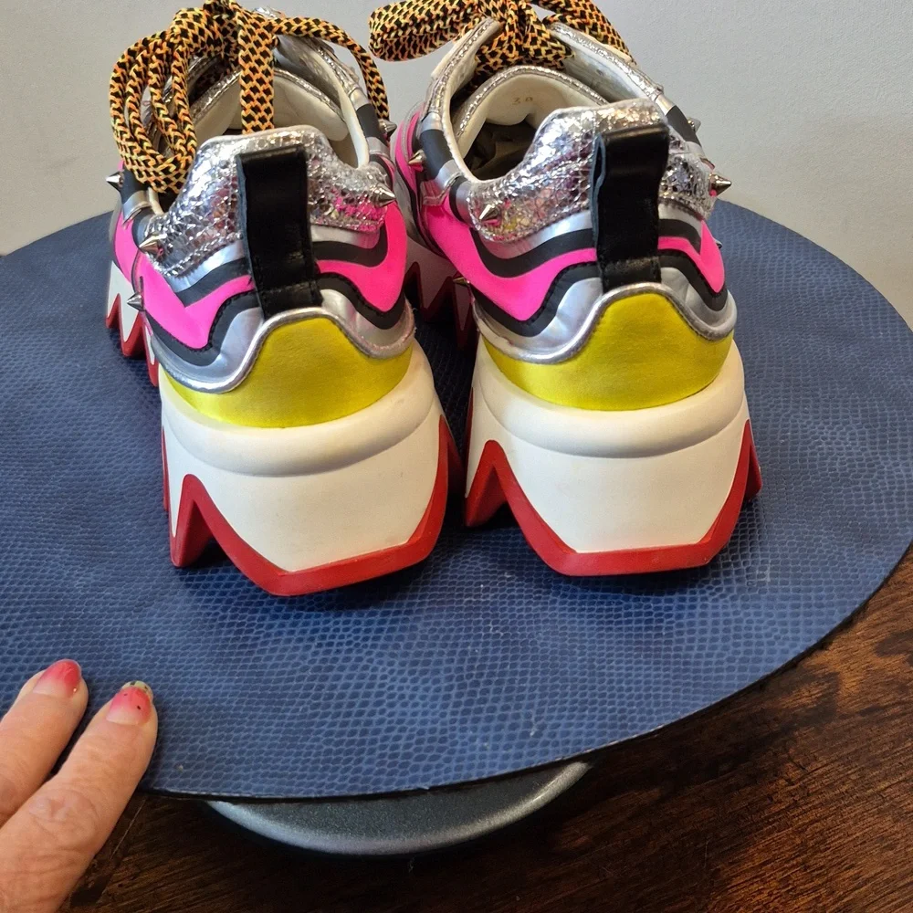 Christian Louboutin Sharkina Sneaker Neo SP Star Version Multi Color (#1640) - Picture 5 of 17